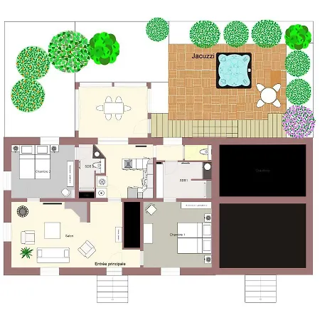 Maison Des Ecluses F3 90m2 Jacuzzi Climatisation Strasbourg